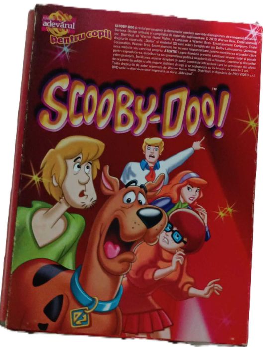 Colecție Scooby-Doo ORIGINALĂ – 8 DVD-uri + cutie (Adevărul)