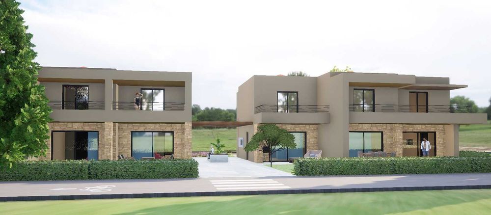 Продава къща – мезонет в строеж 65 м2 на две нива в Неа Врасна, Гърция