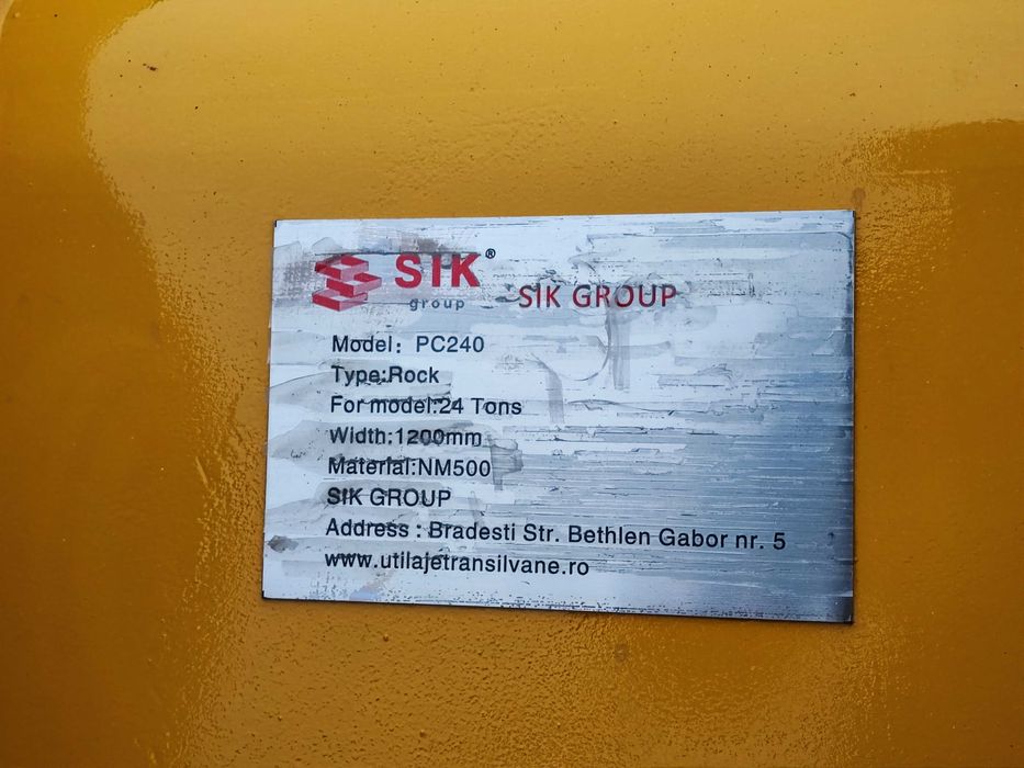 Cupă excavator ranforsată pentru PC240