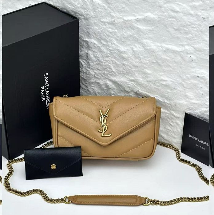 чанта ysl* налична естествена кожа