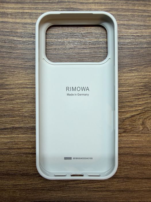 Rimowa iPhone 17 Pro Aluminium Case Husa Metalica Argintie Silver