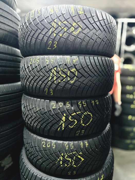 4x 205/45/17 M+S HANKOOK 2023 Stare excelentă