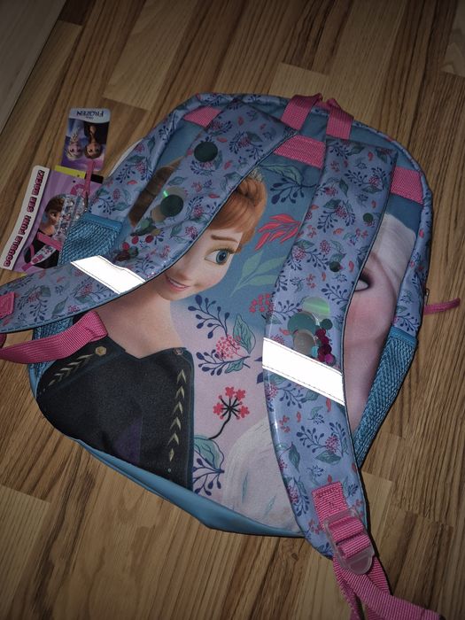 Раница за момиче gabol  сет с чантичка и несесери /Елза и ана /стич