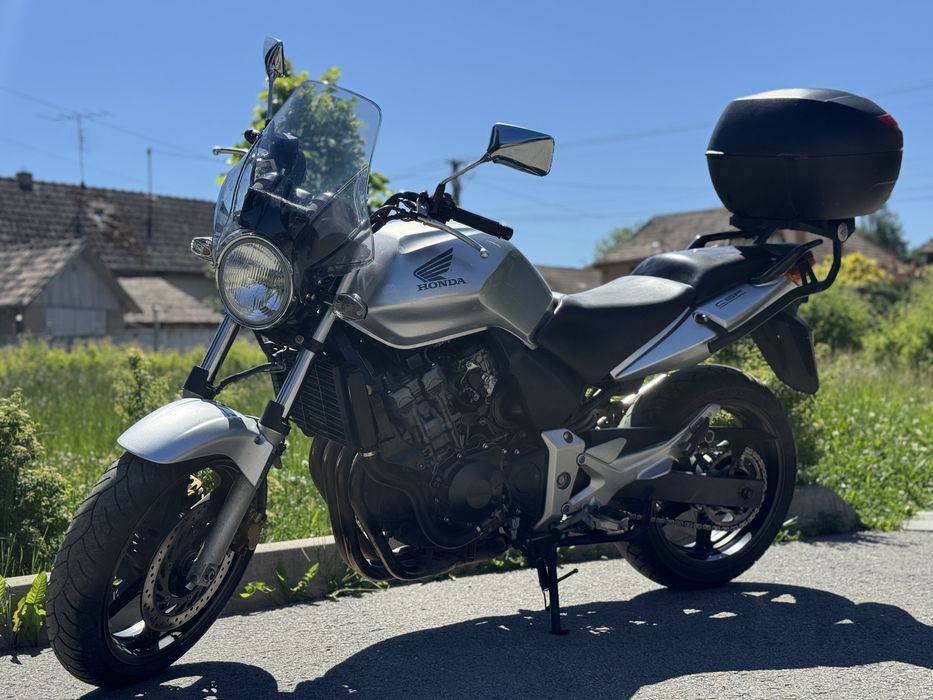 Honda CBF600 cu ABS , Topcase GIVI, Parbriz PUIG (gen Hornet/Bandit)