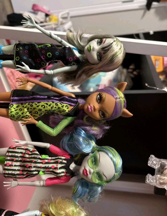 Куклы монстр хай ролики