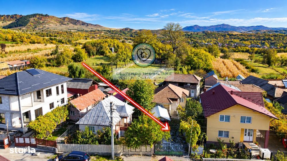 Starchiojd - casa 3 cam, baie, bucatarie, beci + garaj, 789 mp teren
