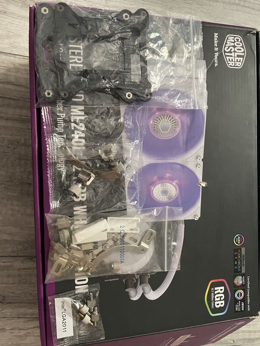 Cooler Master MasterLiquid ML240L V2 RGB White 240mm AIO RGB – pompă defectă