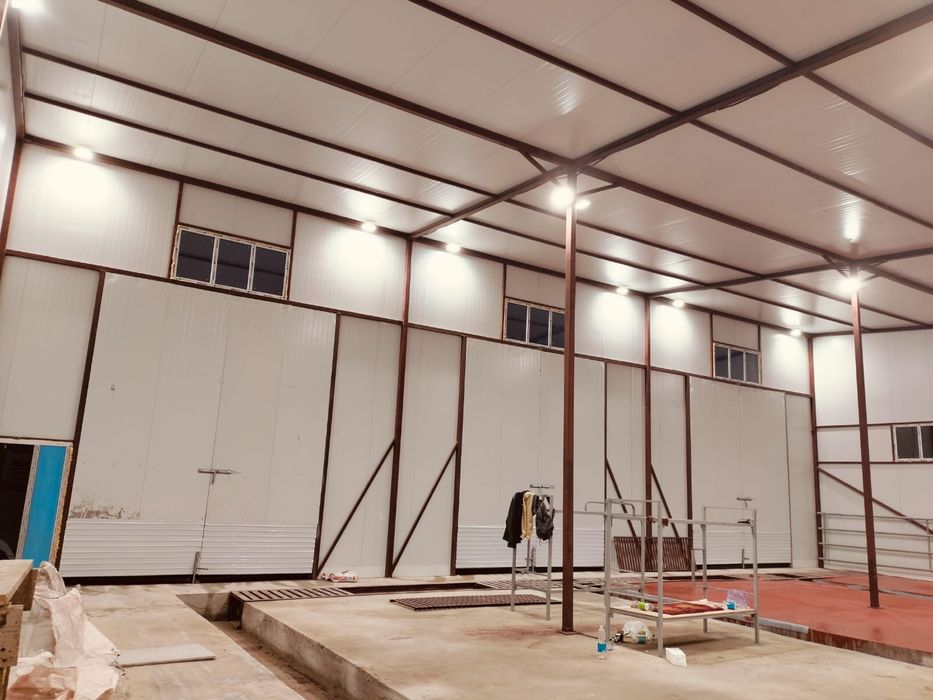 Сэндвич панели монтаж МК