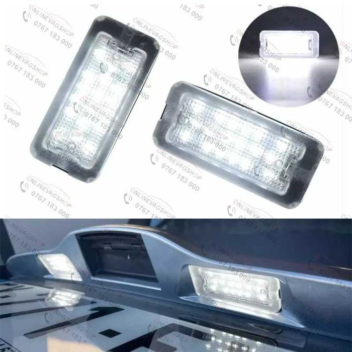 Set lampi LED numar Fiat 500, Abarth 500 an fabricatie 2007-2016