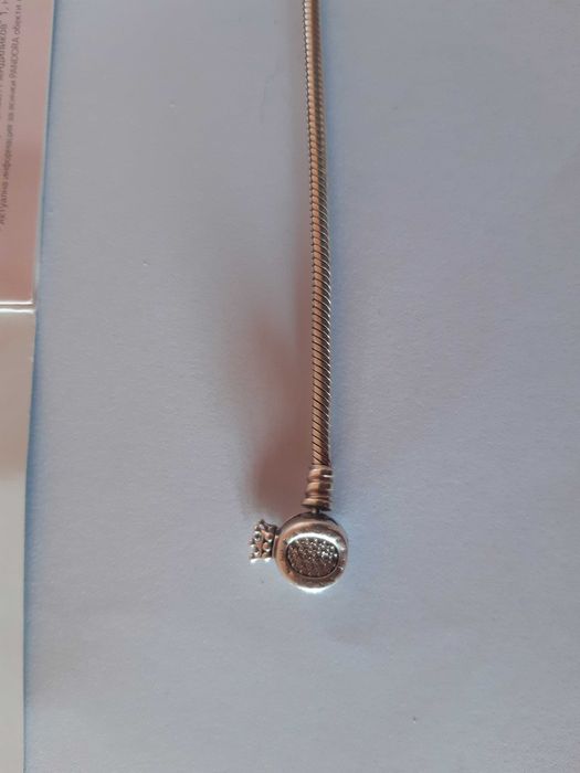 Гривна PANDORA, оригинална сребърна