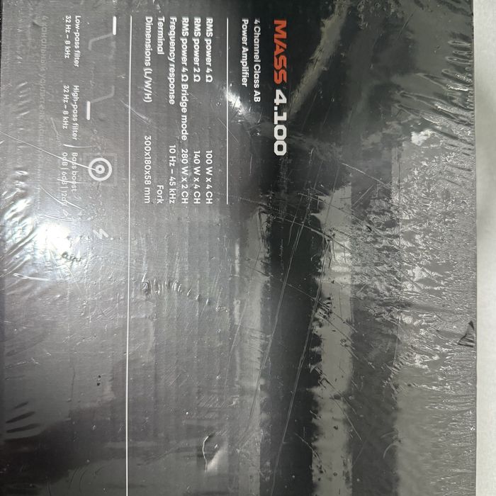 Усилитель 4 канала AMP MASS 4.100