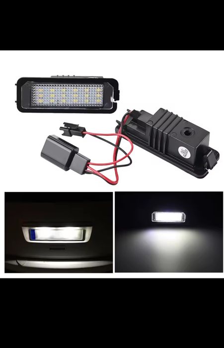 Vw Passat B7 led număr dedicat