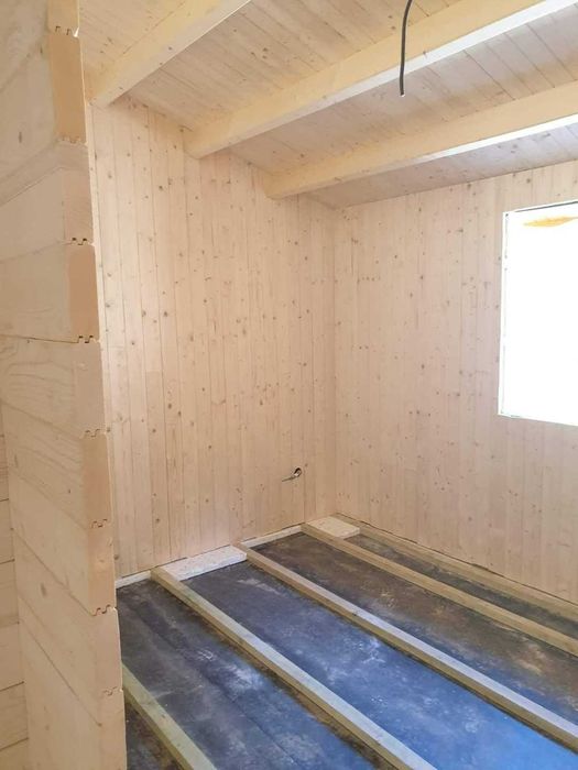 Cabana stil A-Frame, Case, Foisoare si Terase din structura de lemn la comanda