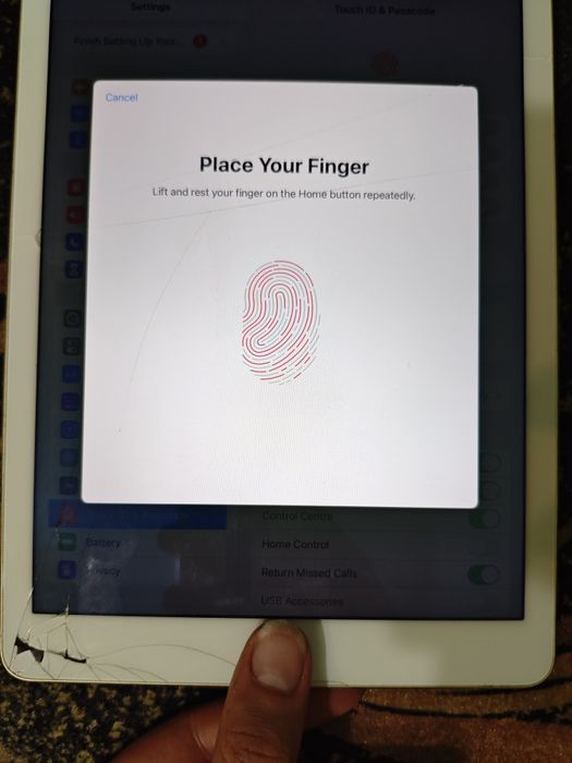 iPad Air 2 отключен