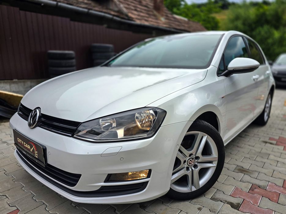 Vw Golf 7 Highline 2014 benzina Euro6 alb metalizat
