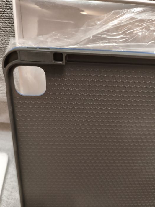 Husă MoKo cu tastatură pentru iPad Pro 13” (2024), Navy Blue