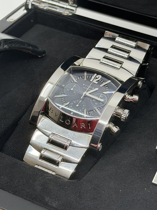 Ceas Bvlgari Assioma 24687 certificat de garantie cod unic4582