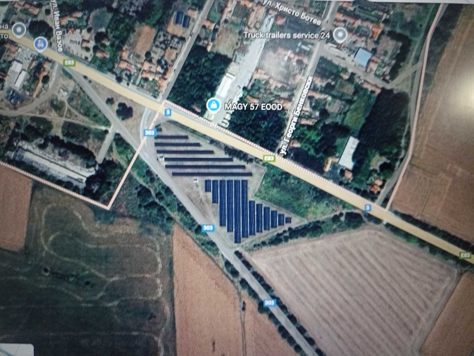 парцел  на главен път Русе - плевен