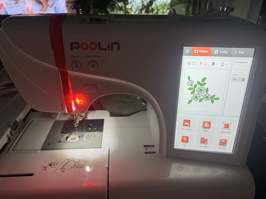 Vand masina de brodat Poolin EOCO5