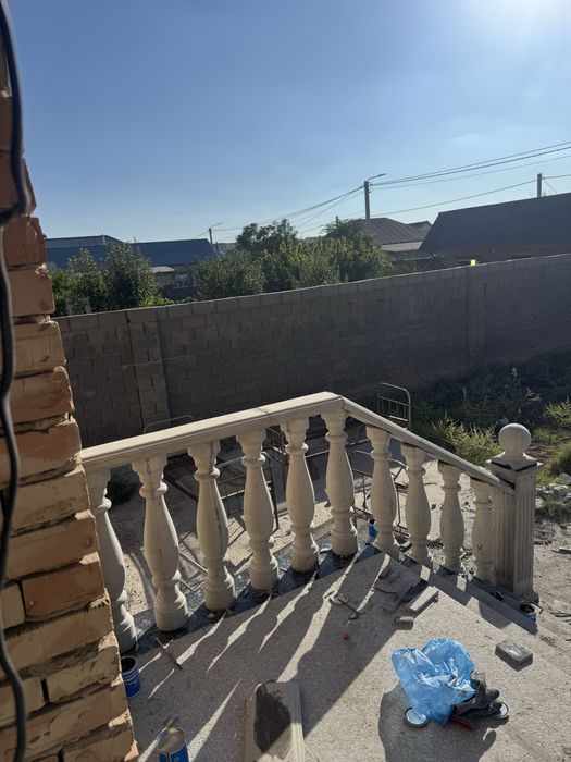 Травертин Гранит Балясины жұмыстары