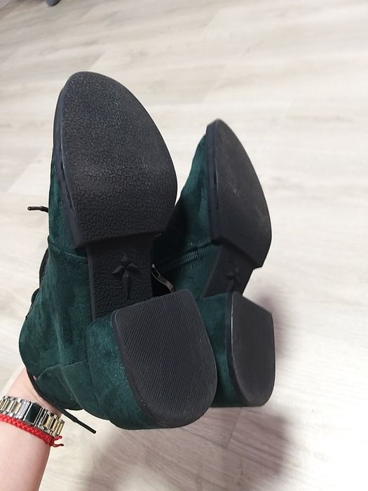Ботинки женские замша