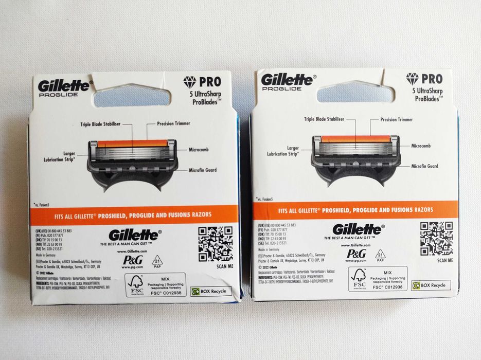 Gillette ProGlide 8 броя ножчета за бръснене Жилет