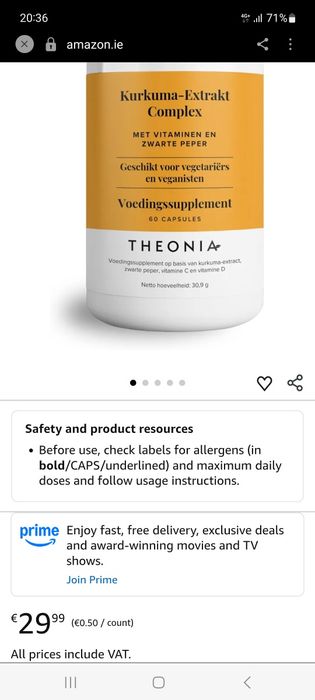 Theonia supliment alimentar