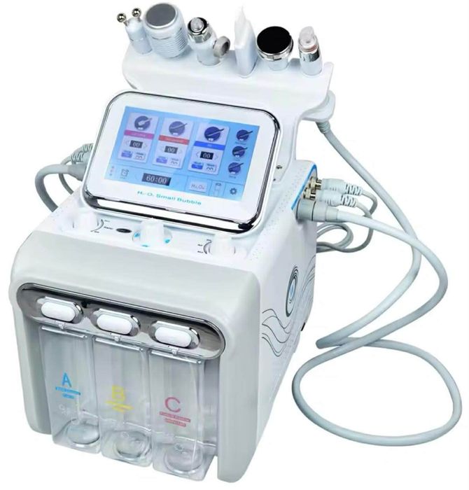 Професионален мултифункционален козметичен комбайн  водно дермабразио