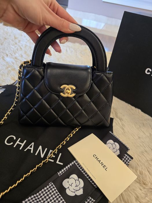 Налична чанта Chanel Kelly 23K Black