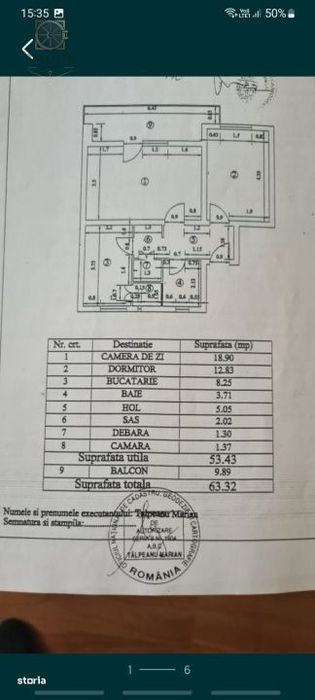 Apartament 2 Camere-Decomandat-Etaj 4/4-Rahova-Soseaua Alexandriei