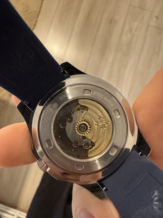 Patek Phillipe Aquanaut Seiko mod