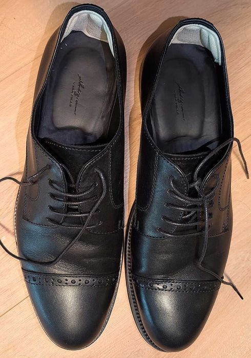 Pantofi eleganți din piele Vero Cuoio - business - mărime 42-reducere