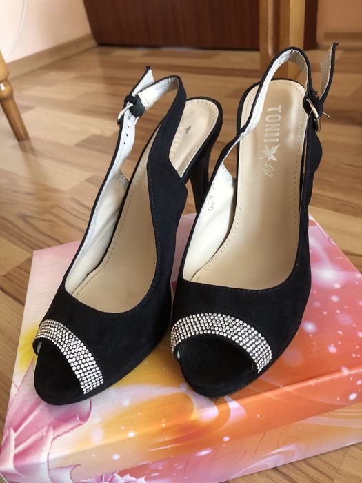 Sandale elegante Nr37,toc 10cm