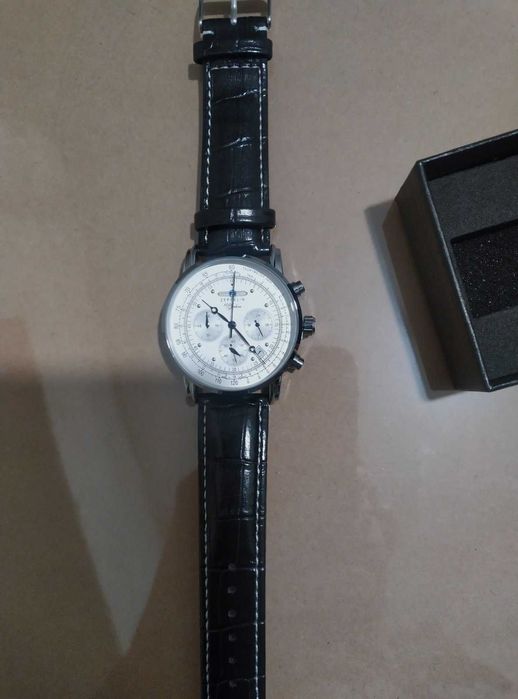 Мъжки ретро бизнес ръчен часовник Zeppelin 100 Jahre Zeppelin 7680-2