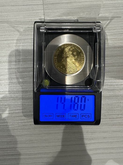 Позлатена 23,65 карата 4 дуката Франц Йосиф