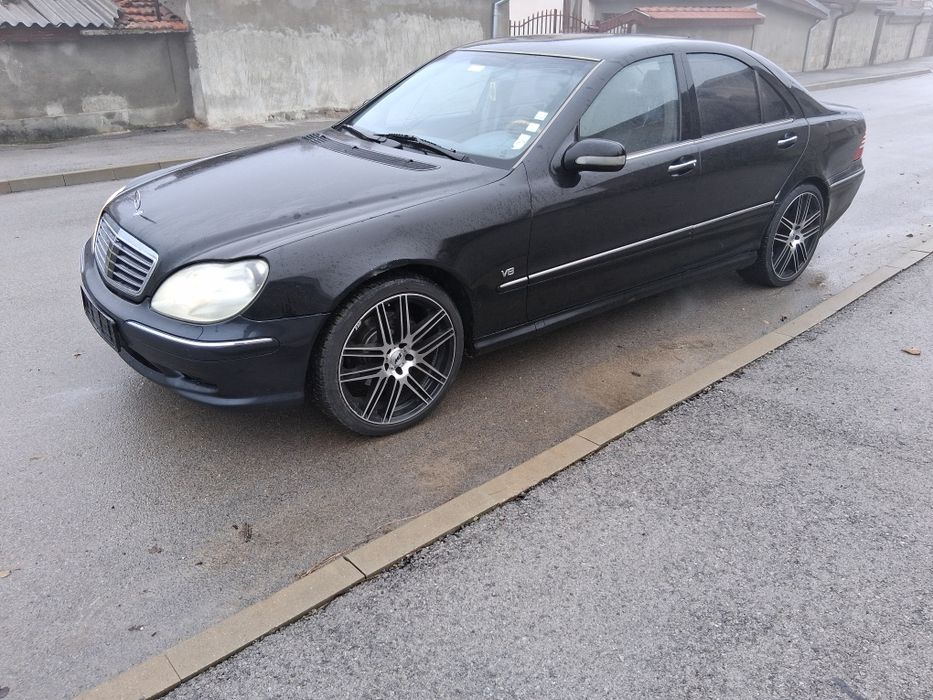 Мерцедес W220 на части!