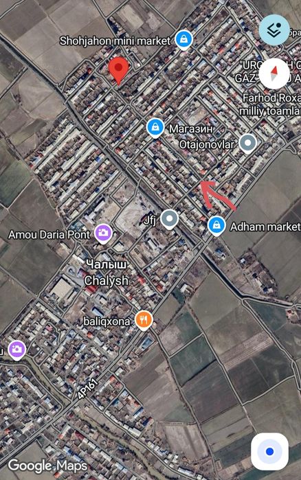 Урганч туман Чолиш пасилкасида нотурар йерлар сотилади