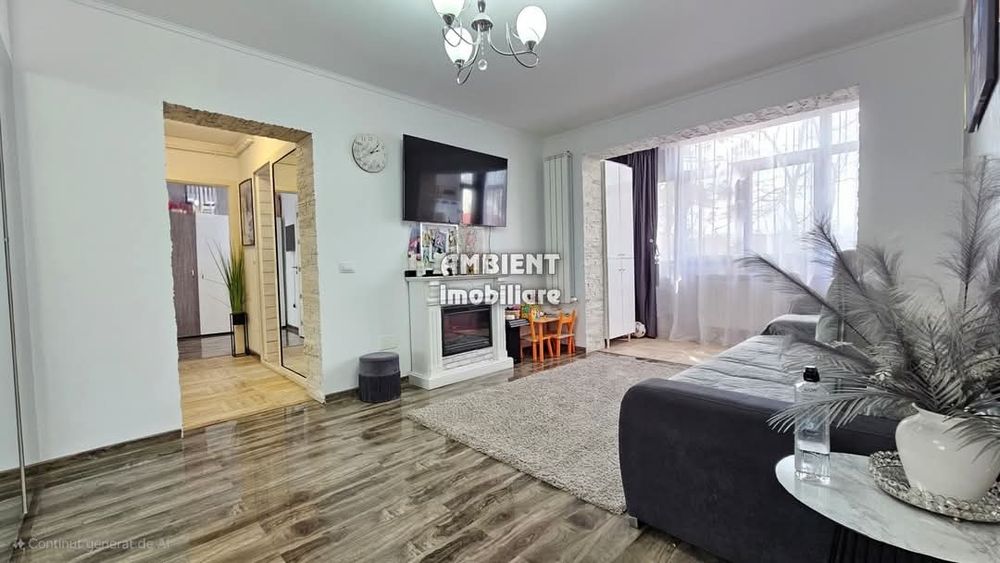 Apartament cu 3 camere semidecomandate, zona Alecu  DONICI,