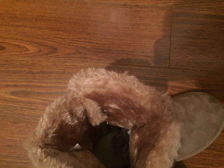 Cizme dama bej tip UGG Australia Bailey Button 37 38 40