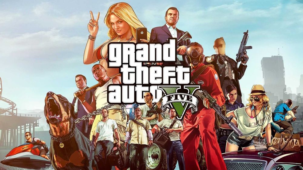 Оригинальная GTA5 на компьютер.