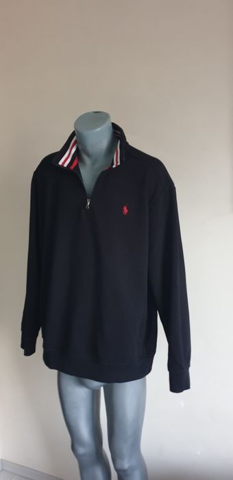 POLO Ralph Lauren Half Zip 3/4  Knit  / XL ОРИГИНАЛ! Мъжко Горнище