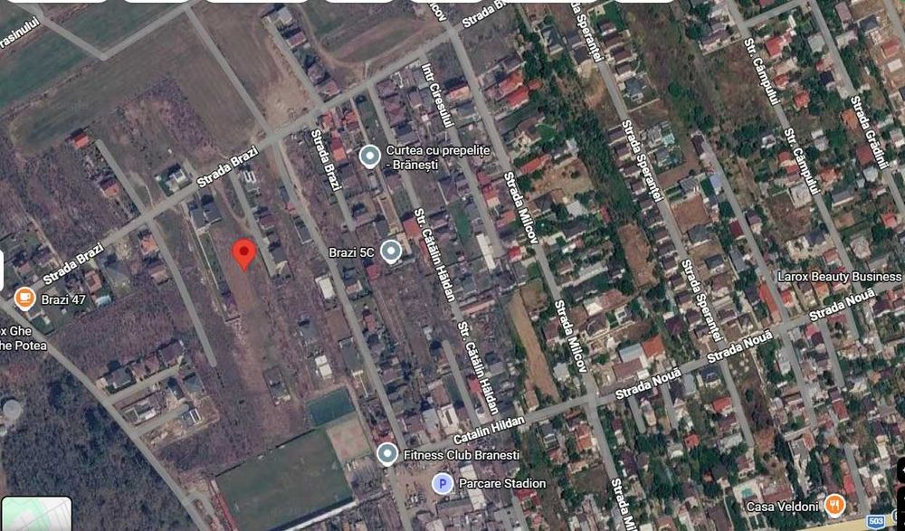 Teren de vanzare, Branesti, Ilfov – 754 mp - strada Brazi