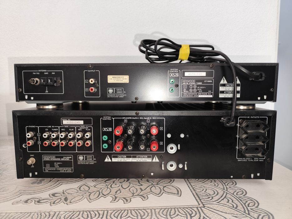 Kenwood усилвател с радиоприемник