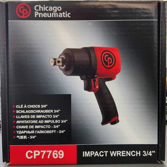 Чикаго пневматик CP 7769 3/4". Гайковерта за бусове и камиони
