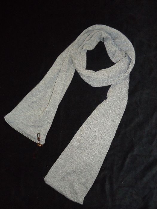 Geaca scurta L dama matlasata fas verde neon gluga fular gri detasabil