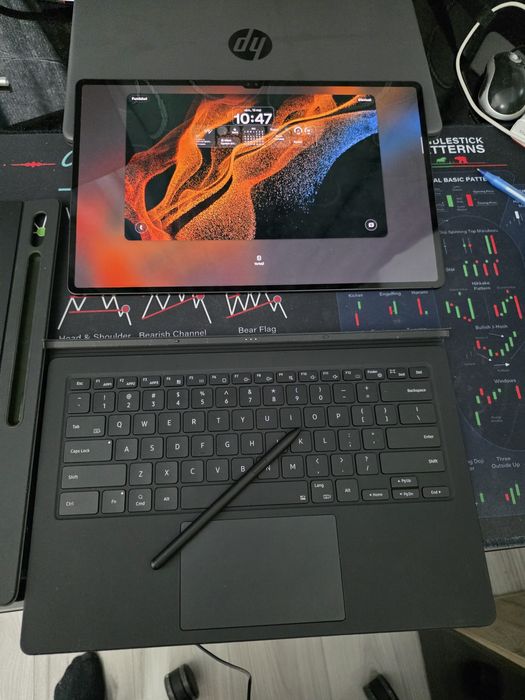 Samsung Tab 8 Ultra + Husa Originala Smart