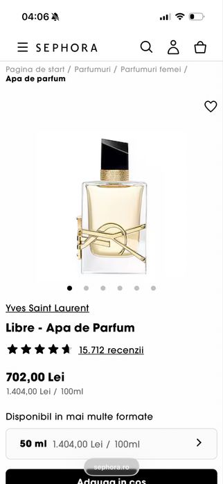 YSL Libre 50ml EDP, clasicul Libre apa de parfum, sigilat, nou, orig