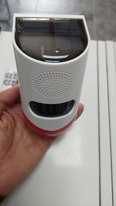 Солнечная сигнализация, светильник, беспроводной датчик движения, нару