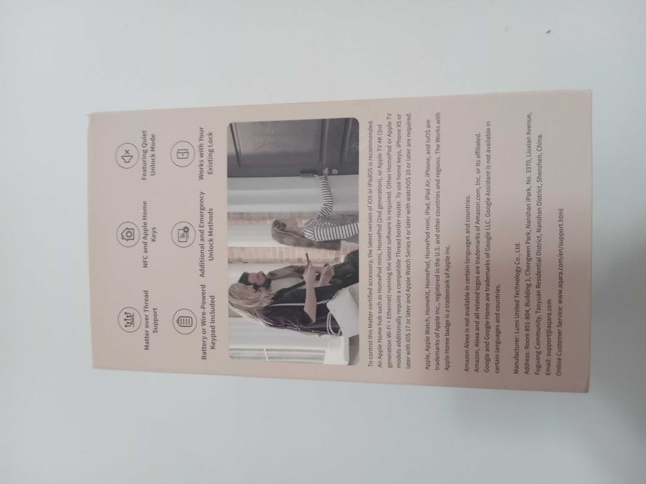 Чисто нова Aqara U200 умна брава с Apple Home Keys
