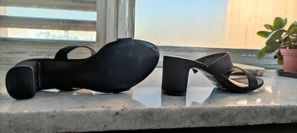 Продавам летни обувки с ток